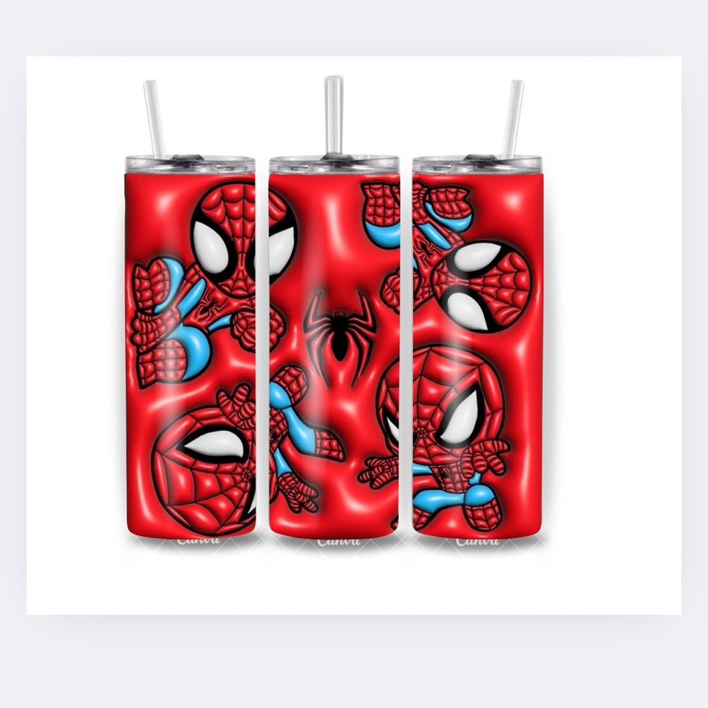 Red Spider-Man Tumbler one tumbler only 20 Oz Stainless Steel